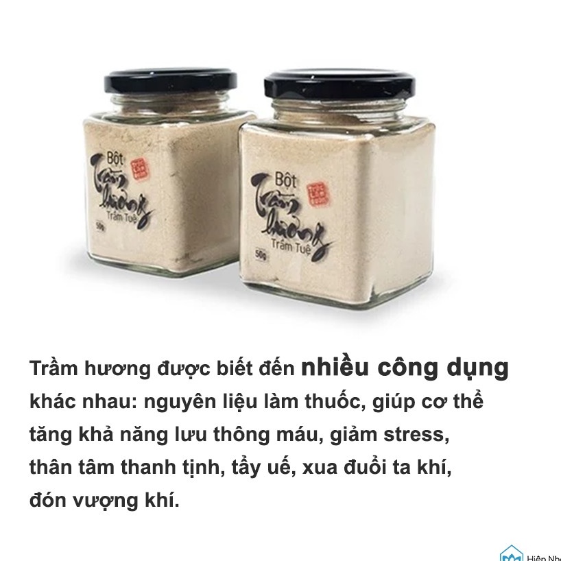 Bột trầm hương - Trầm Bột cao cấp, thành phần tự nhiên 100% an toàn sức khỏe - Trong Nhà