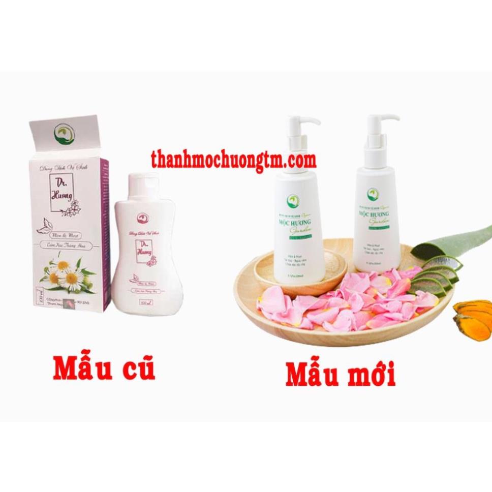 Dung Dịch Vệ Sinh Mộc Hương Garden Thanh Mộc Hương Mẫu Mới Nhất Tặng chai nước hoa vùng kín