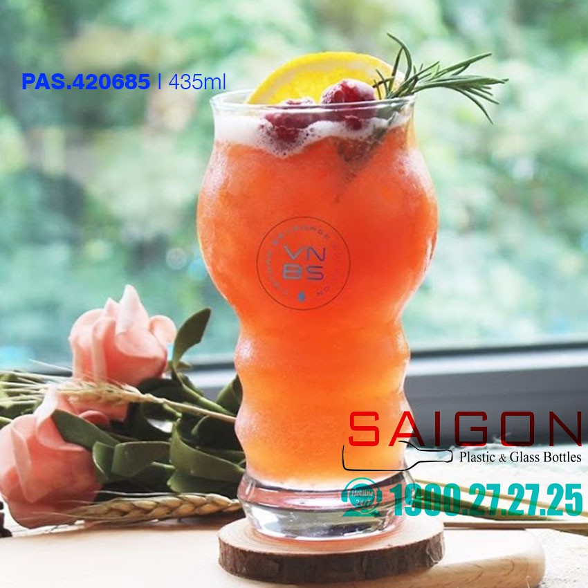 Ly Thủy Tinh Pasabahse tumbler Craf Beer 435ml | PAS.420685 | BigBuy360 - bigbuy360.vn