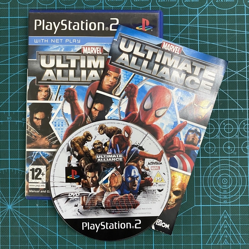 Trò chơi Marvel: Ultimate Alliance PS2 hệ PAL