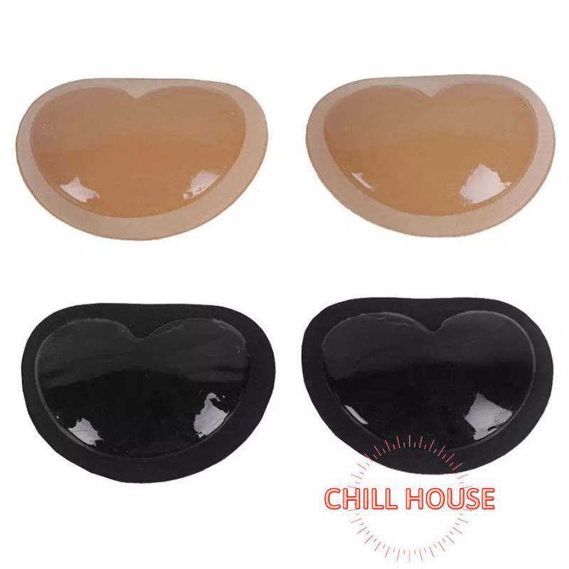 Một Đôi Dán Độn Ngực-đệm ngực Nâng Vòng 1 Đẹp, Đệm Dán Hình Tim - CHILLHOUSE