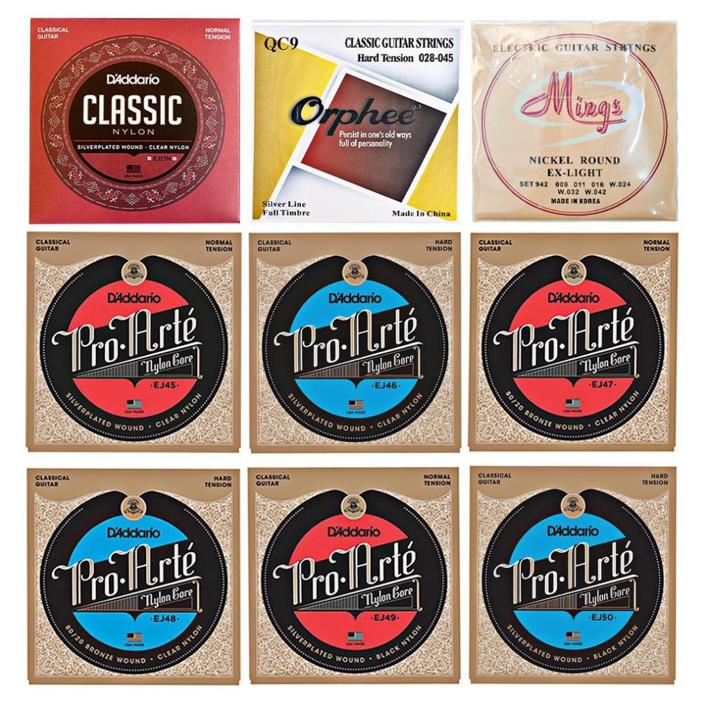 Dây Đàn Guitar Classic - D'Addario EJ45, EJ46, EJ47, EJ48, EJ49, EJ50
