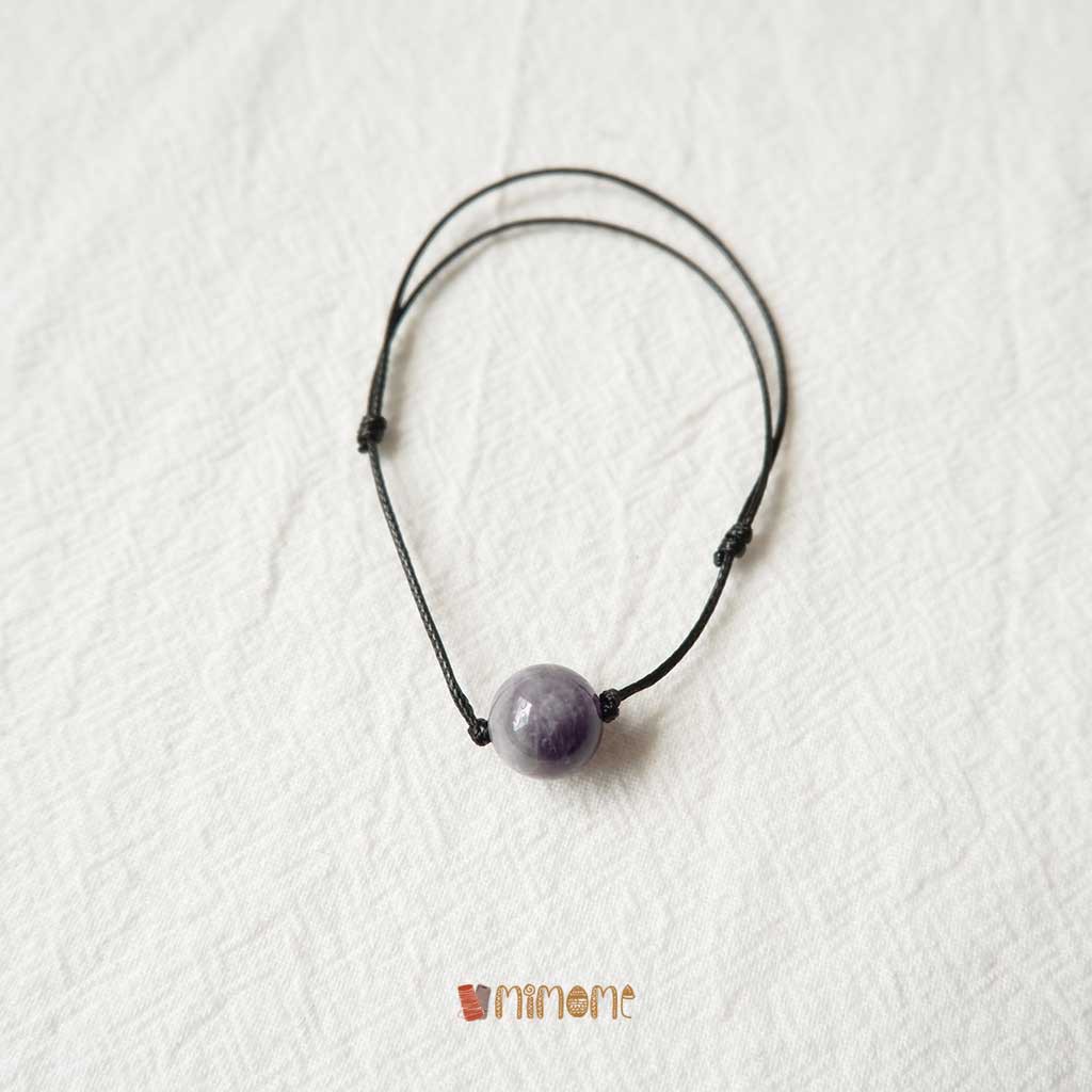 Vòng 1 hạt đá ( 7 màu )