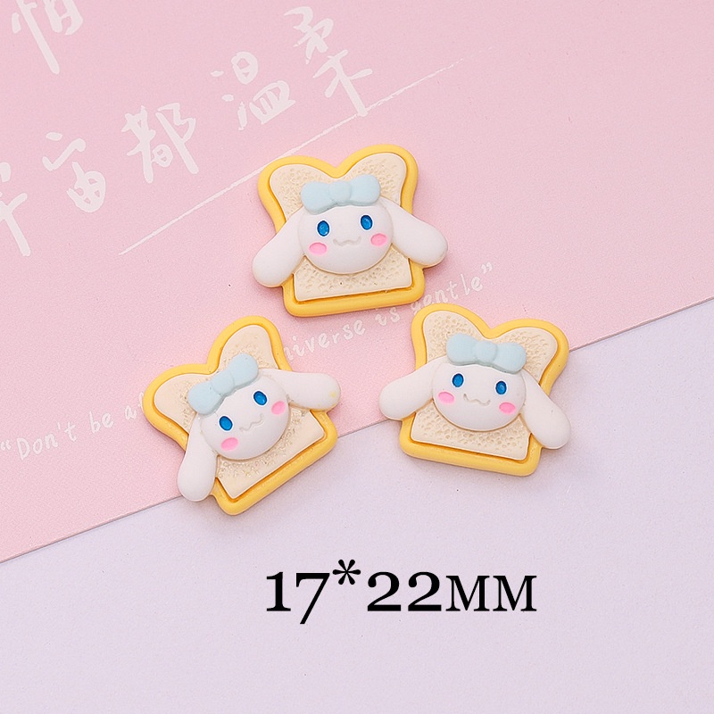 [Sanrio &amp; Sandwich] Phụ Kiện Miếng Dán Trang Trí Giày Dép crocs jibbitz diy