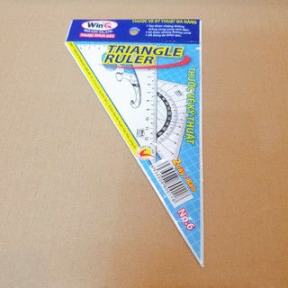 Bộ thước Eke vẽ kỹ thuật WinQ No.6