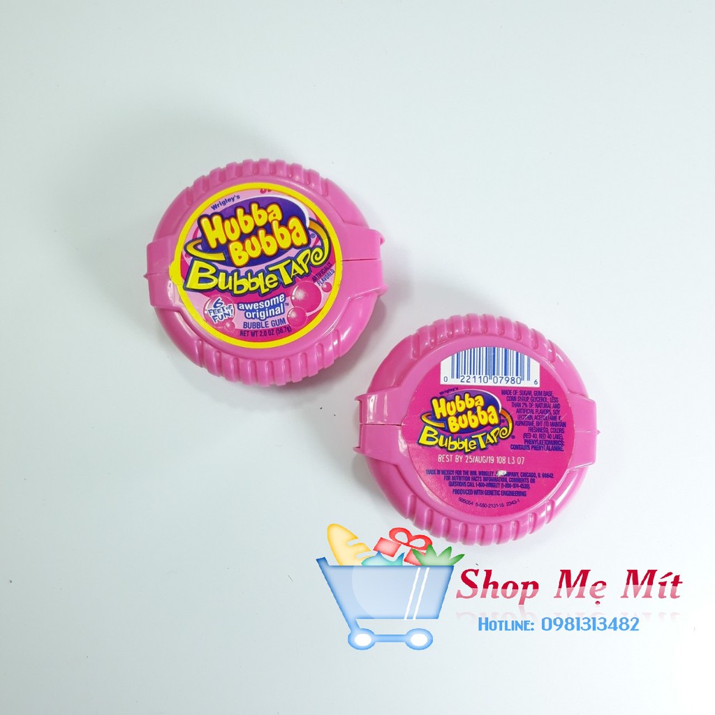 Kẹo Gum Cuộn Hubba Bubba - Xách Tay Mỹ date 9/2019