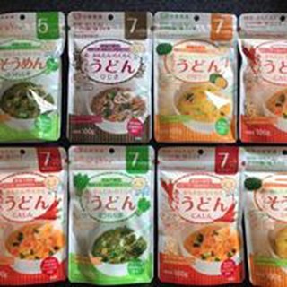 Mỳ Somen,Udon rau củ Nhật Bản (tách muối) cho bé từ 5m,7m 100g.Date 2024