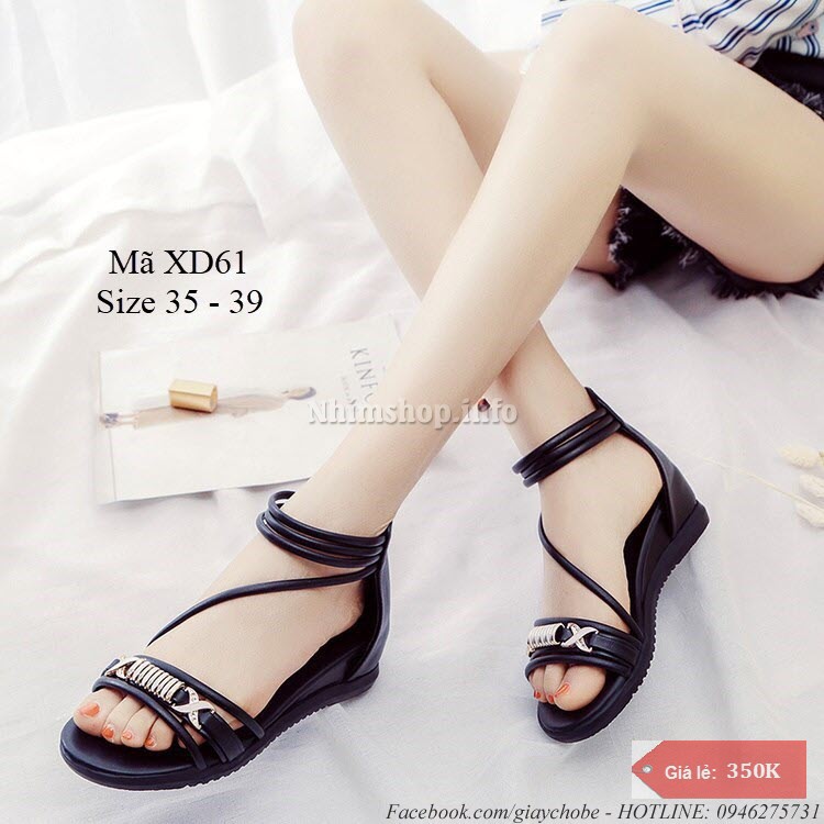 Sandal quai hậu học sinh nữ tiểu trung học XD61