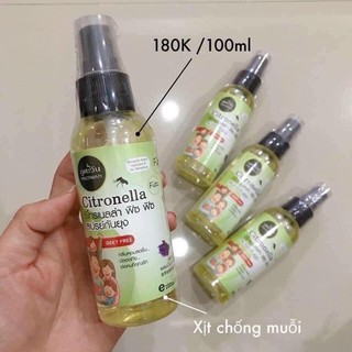 Xịt chống muỗi PHUTAWAN cho bé