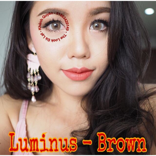 Lens nâu giãn tròng