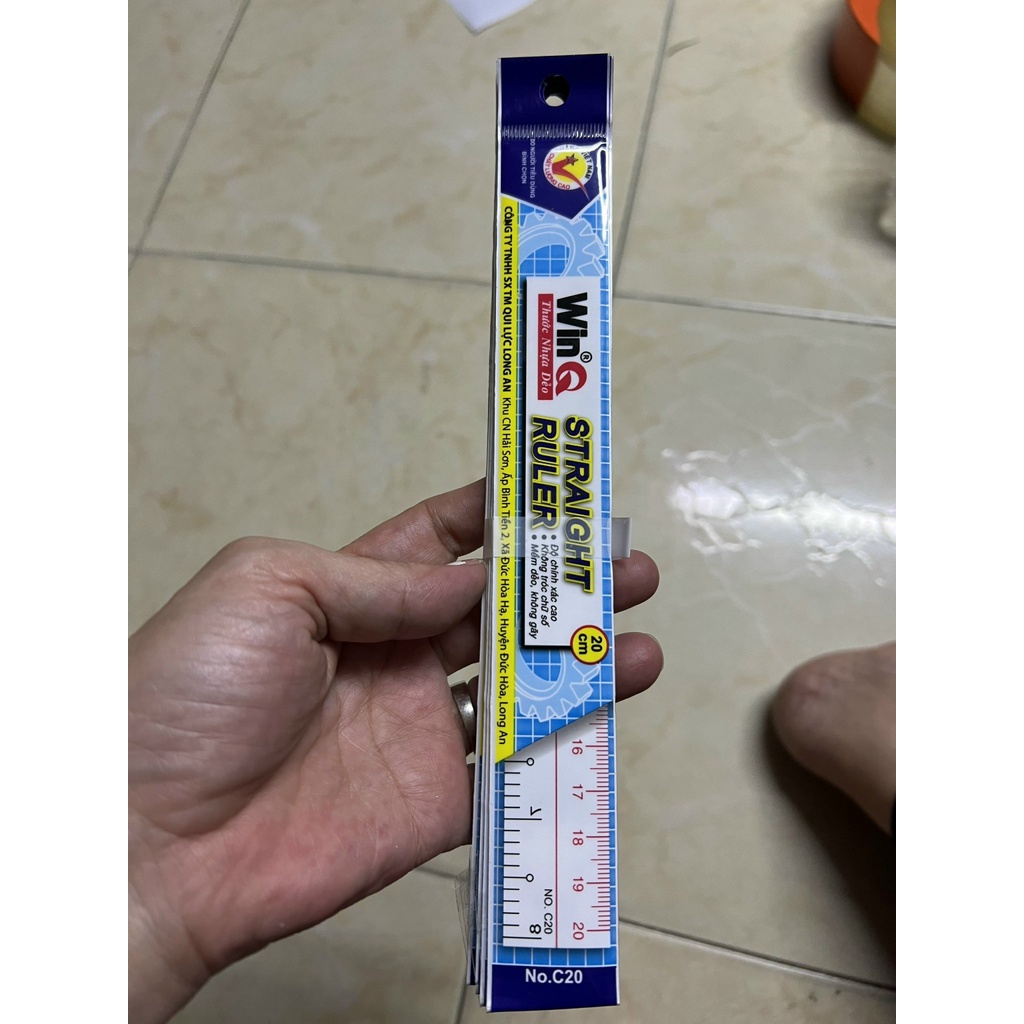 Thước kẻ học sinh, Thước kẻ WinQ đo độ/Eke/ thước dẻo 20cm-30cm