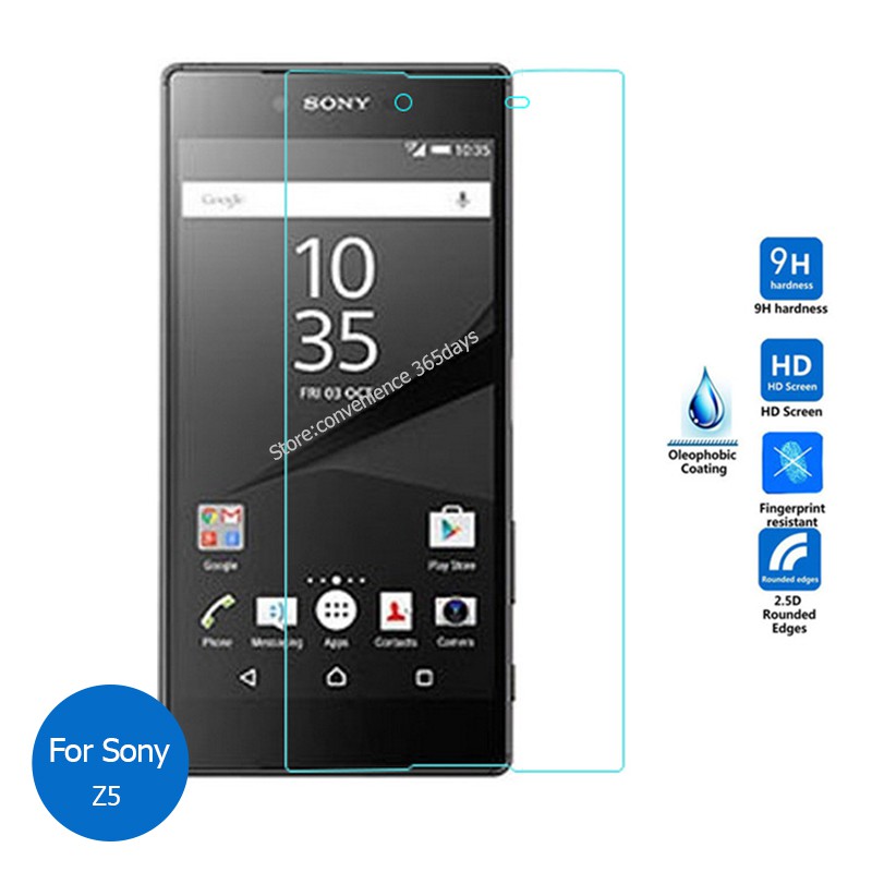 Kính cường lực cho Điện thoại Sony Xperia Z Z1 Compact Z2 Z3 Plus Z5 C5 Ultra 8 10 Xz3 Xz2 Xa2 Xa1 Screen Protector