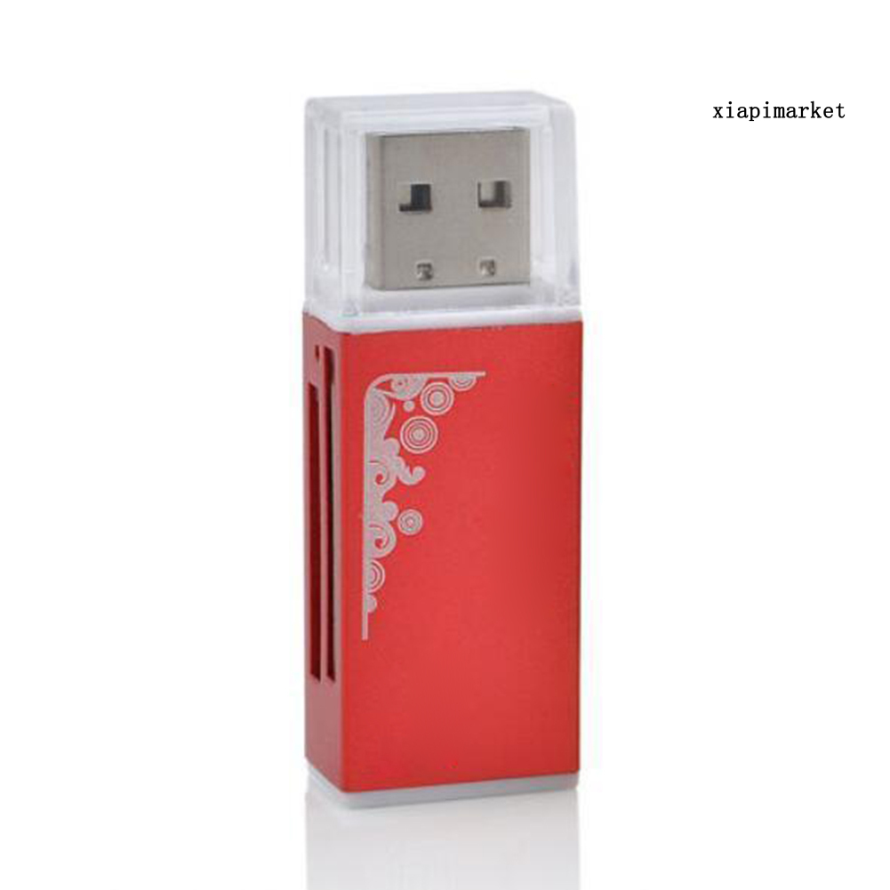 Đầu Đọc Thẻ Nhớ Usb 2.0 Ms Pro Duo Sdhc Tf / M2 / Mmc All In 1 Micro Sd