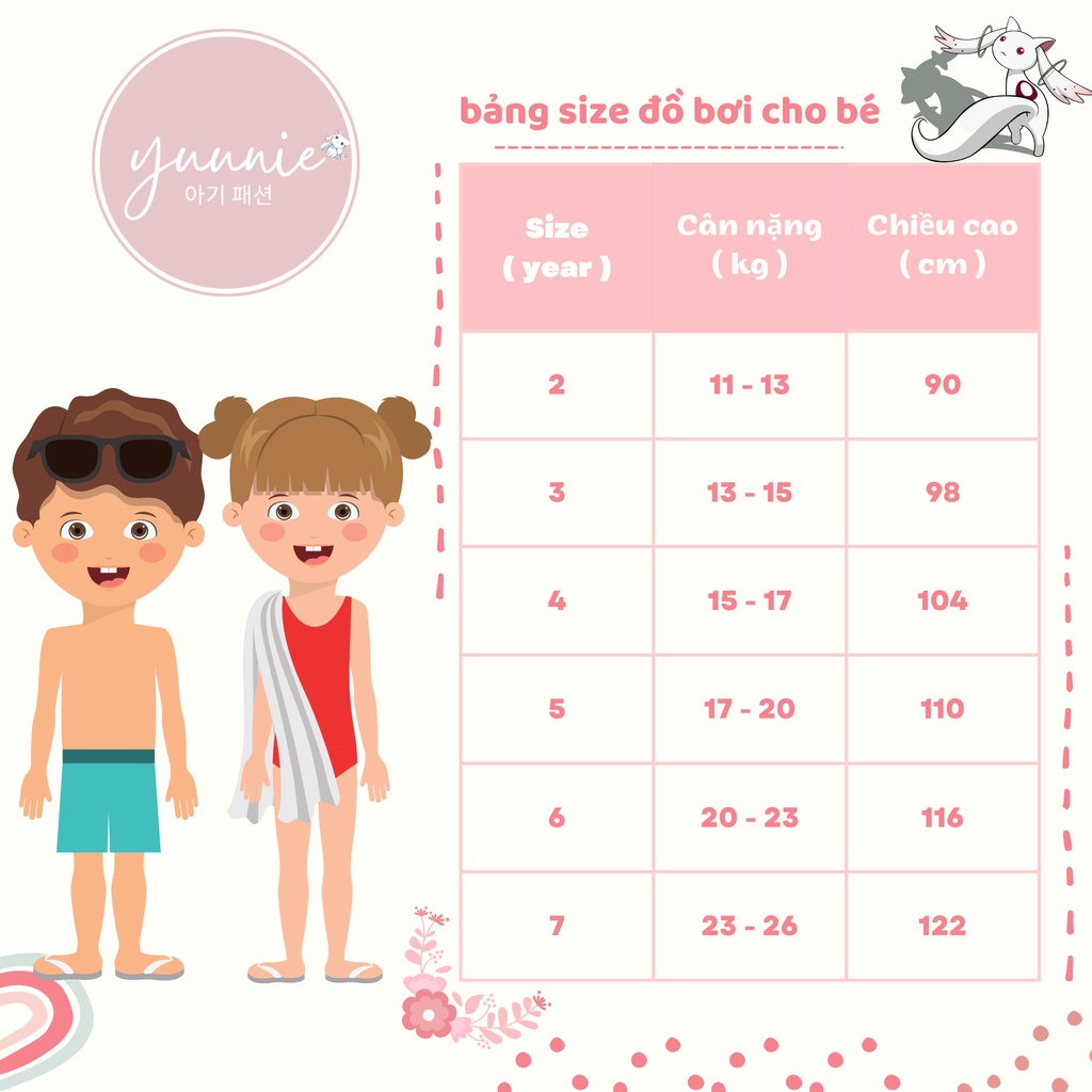 Đồ bơi bé gái 2 mảnh kèm chiếc băng đô xinh, bikini chấm bi cổ lệch chất thun bơi co giãn, chống nắng tốt mùa hè cho bé