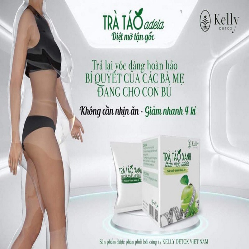 TRÀ GIẢM CÂN TÁO XANH THẢO MỘC 🍏 THẢI M.Ỡ - ĐỊNH HÌNH EO🍏 - HÀNG CHÍNH HÃNG - NHẬN MÃ FREESHIP