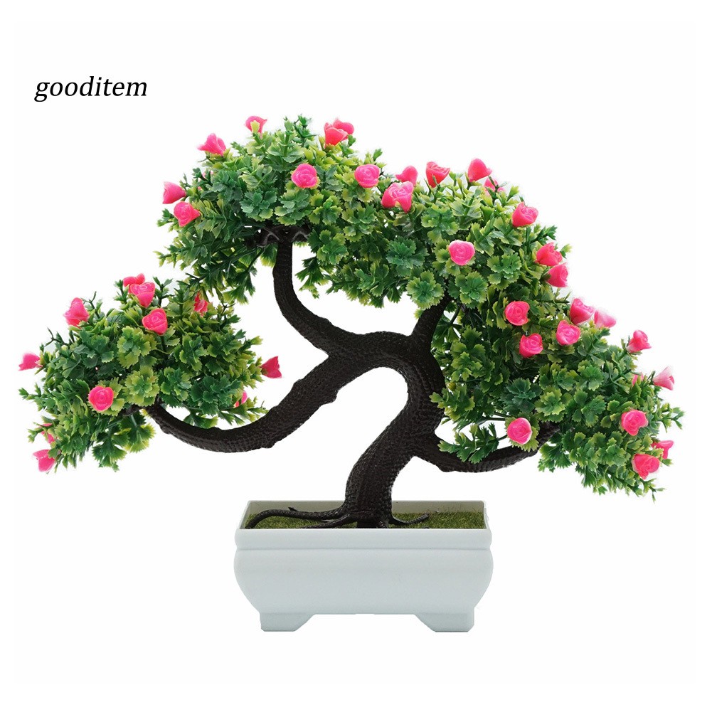 Cây bonsai giả trang trí không gian xanh