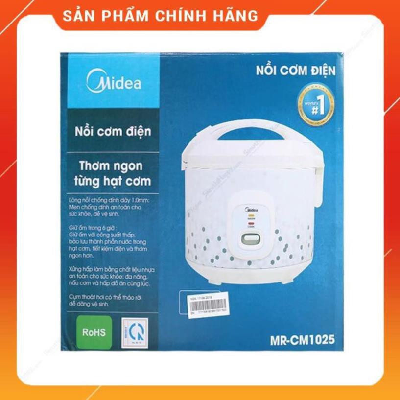 [FreeShip] Nồi cơm điện Midea cao cấp 1.0L CM1025 Huy Anh