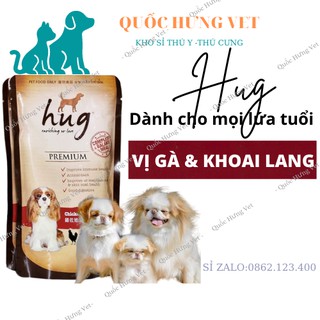 Pate hug cho chó