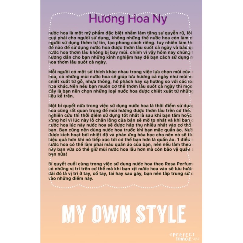 Nước hoa mini [ chính hãng ] VERY SEXY 20ml thơm cực lâu . | Thế Giới Skin Care