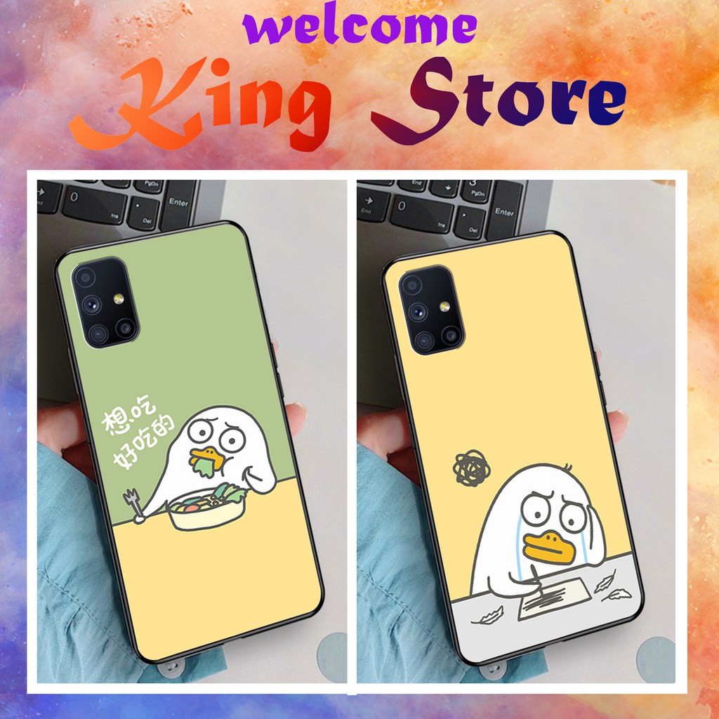 [SALE]Ốp lưng Samsung M21/M30/M30s/M31/M51 in hình chú vịt ngáo ngơ đẹp, lạ_KINGSTORE.HN_Ốp SS M21/M30/M30S/M31/M51