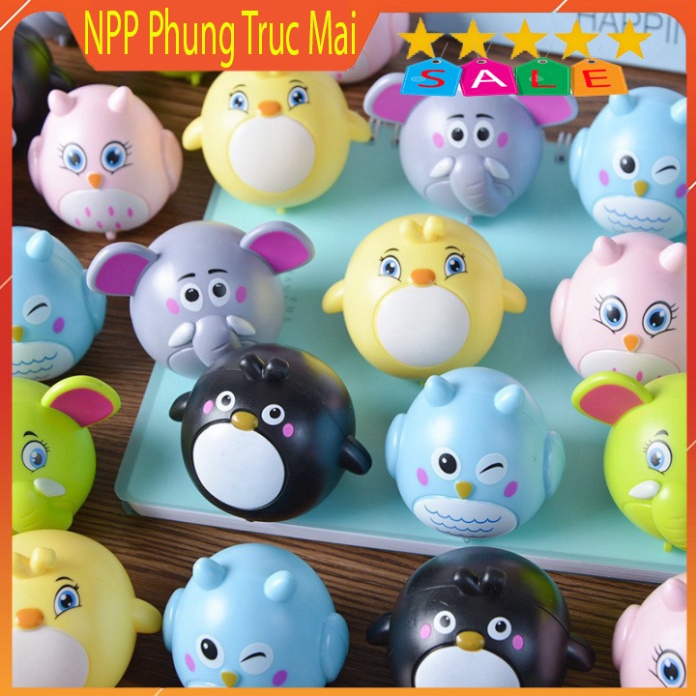 Đồ chơi cho bé Đồ chơi thú dây cót mini (Sét 5 con vật khác nhau)