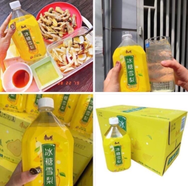 Nước lê đóng chai 1 lít