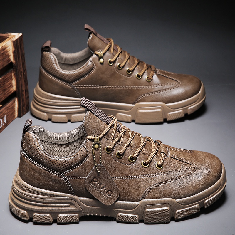 giày nam giày boot nam giày nam cao cổ boots giày cao cổ Chelsea boots Giày Bốt Da Thời Trang Dành Cho Nam | BigBuy360 - bigbuy360.vn