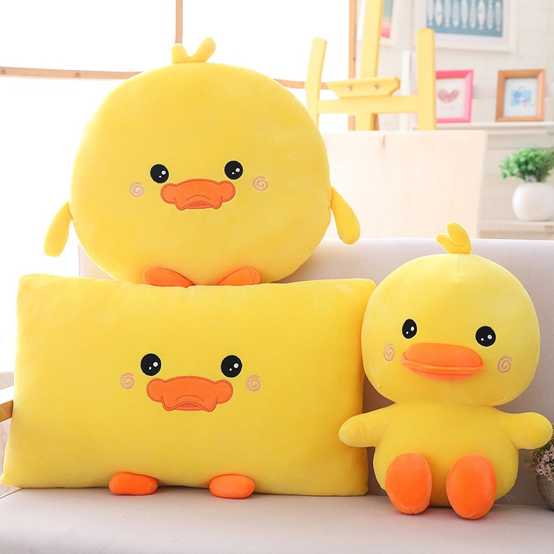 Dễ Thương Thú Nhồi Bông Hình Chú Vịt Vàng Đáng Yêu