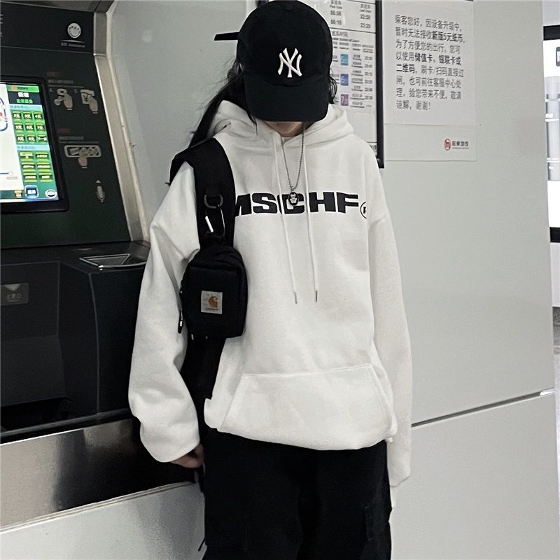 Áo hoodie form rộng nam nữ nỉ bông dày dặn phong cách Unisex Ulzzang HD38