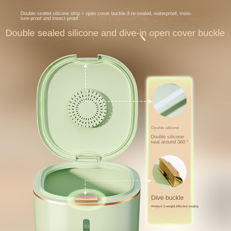 Hộp Đựng Gạo / Bột Cỡ Lớn 6 / 11Kg Chống Ẩm / Côn Trùng Tiện Dụng Cho Nhà Bếp