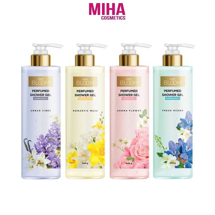 Sữa Tắm Hương Nước Hoa Cindy Bloom Perfumed Shower Gel 640g