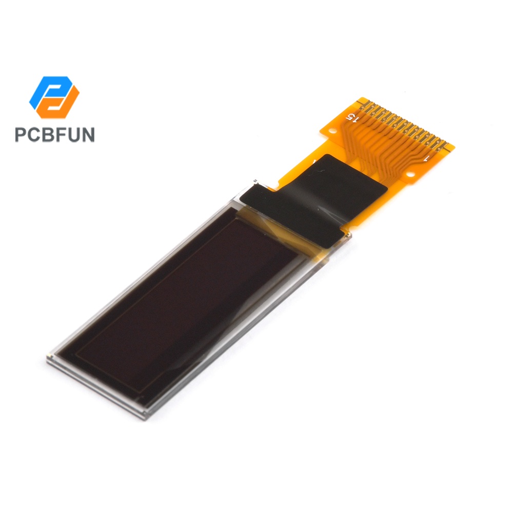 Mô-đun Màn Hình OLED LCD Pcbfun 0.91 Inch 15PIN 3.3V Độ Phân Giải 128 32
