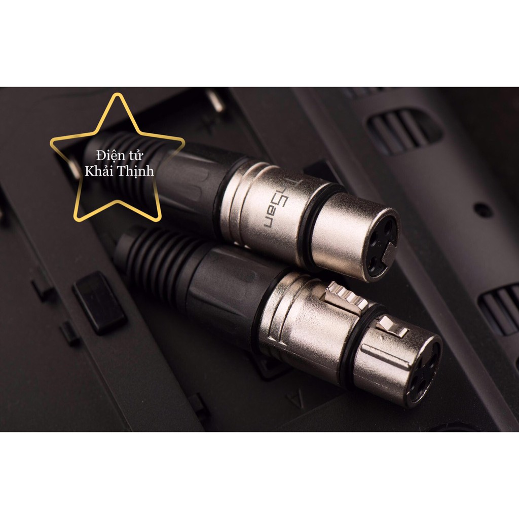 Đầu Jack hàn Canon đực cái chân đồng TinSan