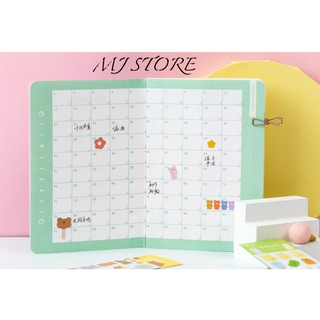 Sticker gấu YXTZ03 (set 4 tấm) - mjstore