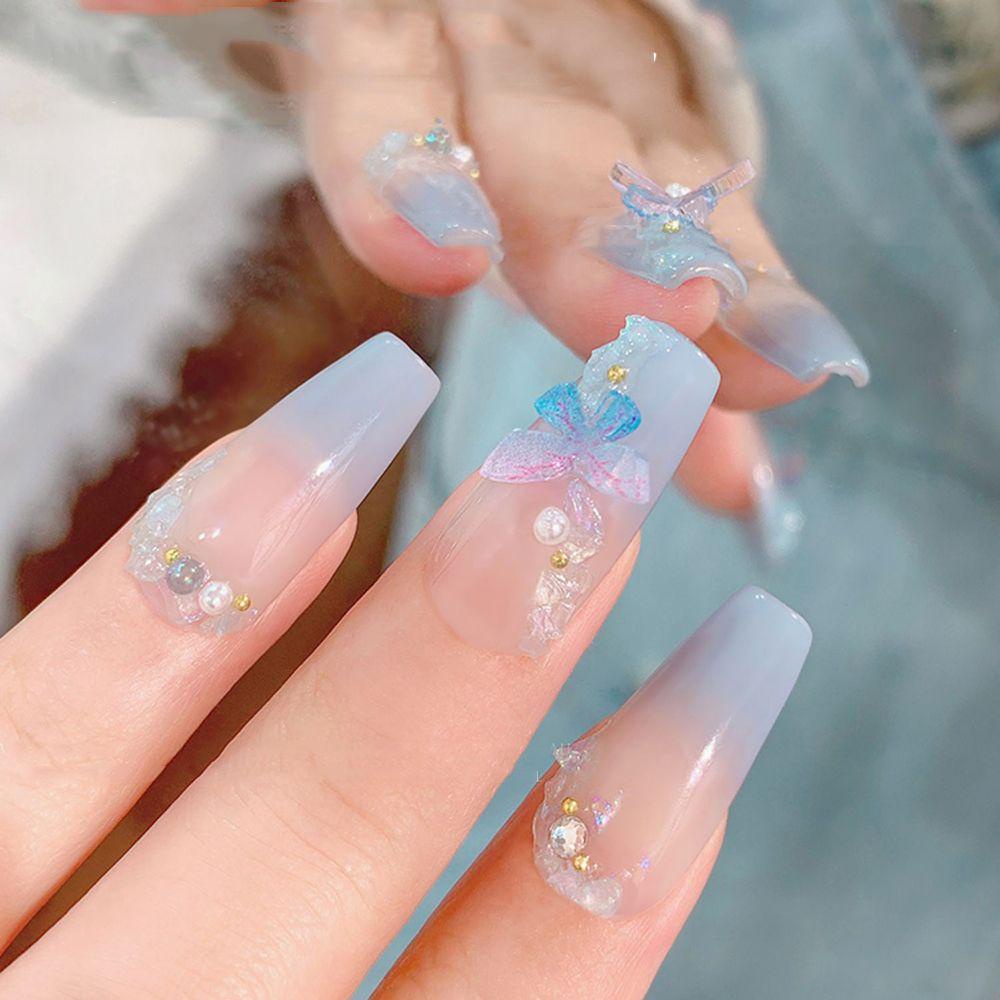 1 Hộp Hạt Charm AB Đính Trang Trí Móng Tay Nghệ Thuật|Phụ Kiện Trang Trí Móng Tay 3D Xinh Xắn