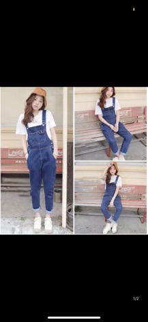 [THANH LÝ] YẾM BÒ BIGSIZE - BIG SIZE DENIM OVERALLS