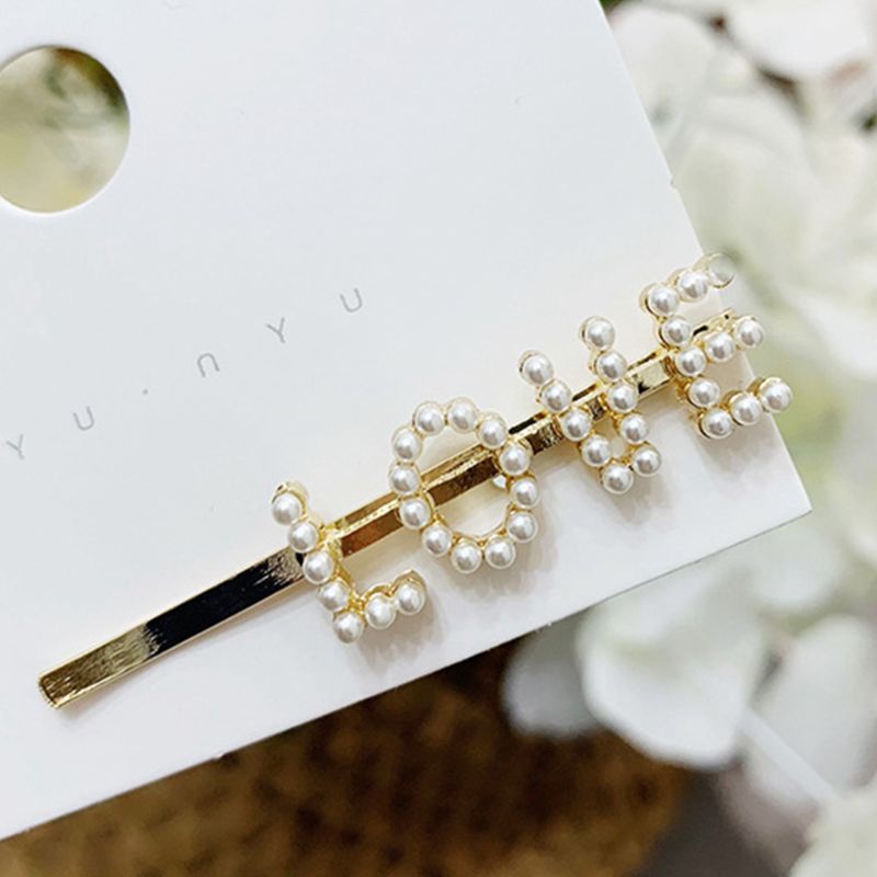 Kẹp Tóc Hình Mặt Cười Đính Đá Lấp Lánh Phong Cách Hàn Quốc