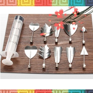 Bộ Dụng Cụ Làm Thạch Rau Câu 3D 10 Món.