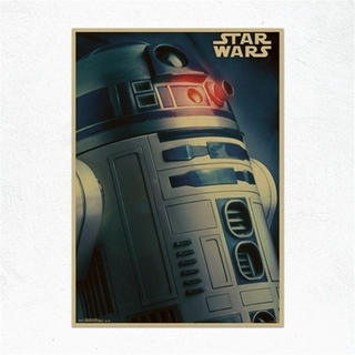 Poster Phim Star Wars Darth Vader R2-D2