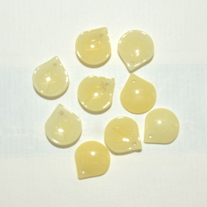 5 cánh hoa thủy tinh 13*15mm nguyên liệu làm trâm làm trang sức cố trang cosplay cổ phục