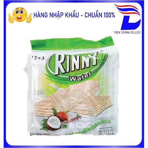 [BÁNH KẸO] Bánh xốp kẹp kem đủ vị thái lan rinny 570g