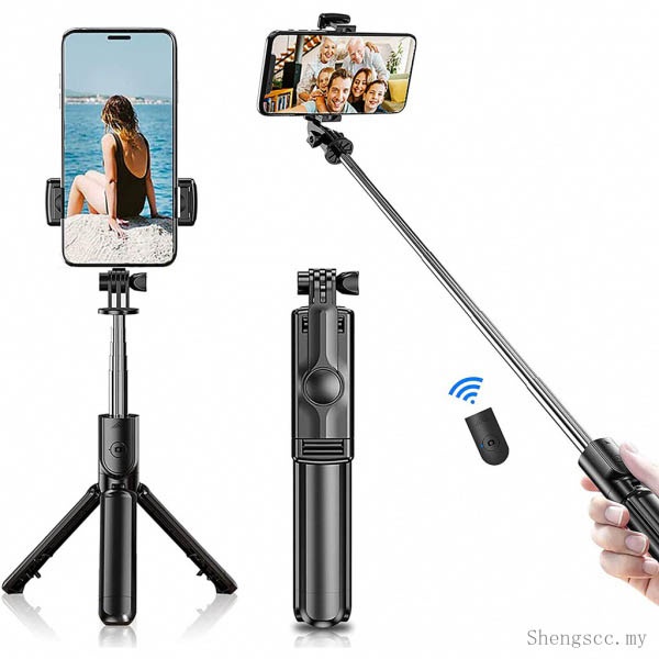 Có remoter Gậy chụp ảnh, selfie có bluetooth 3 chân đa năng chụp hình, giá đỡ điện thoại livestream