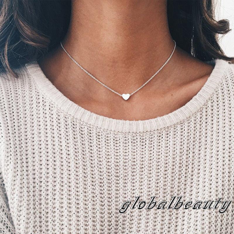 Dây Chuyền Đồng Mặt Trái Tim Lãng Mạn Cho Nữ