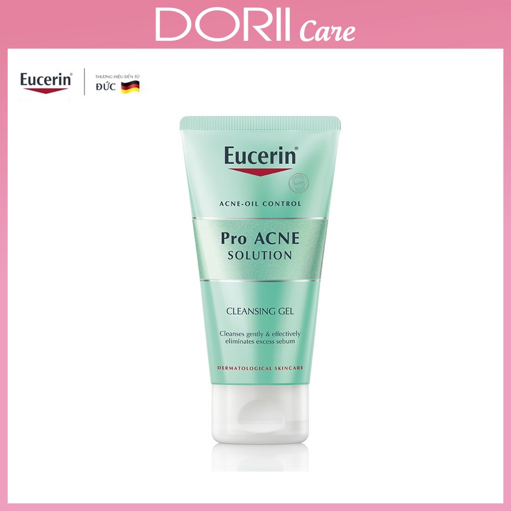 Eucerin Gel Rửa Mặt Cho Da Mụn Pro ACNE Cleansing 75ml