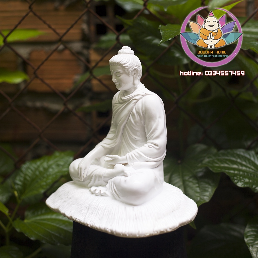 Tôn Tượng Bổn Sư 22CM phong thủy, trang trí nhà cửa, bàn trà, hồ thủy sinh