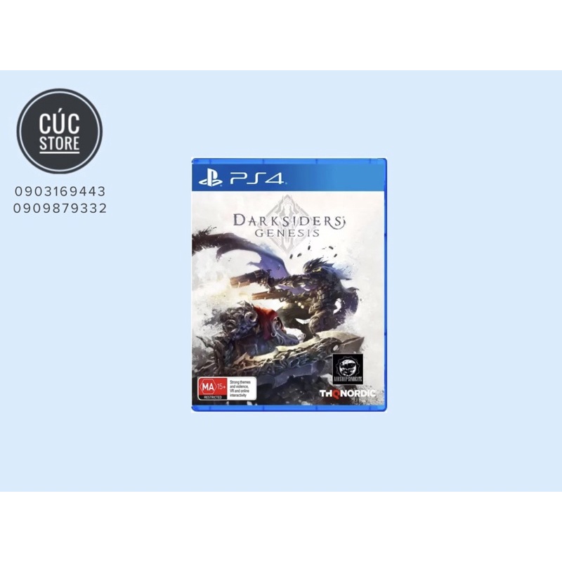 Đĩa chơi game PS4: Darksiders Genesis