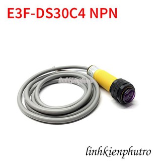 Cảm biến tiệm cận hồng ngoại e3f-ds30c4 npn vàng