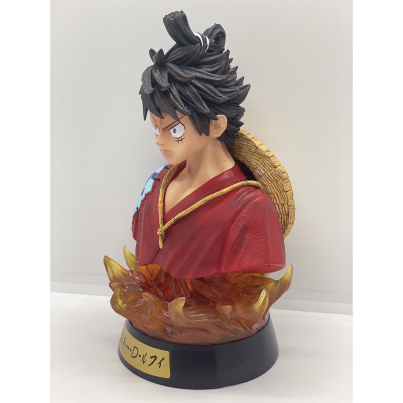 Mô Hình Fuguri Tượng Bán Thân Luffy Wano (Cao 16cm)