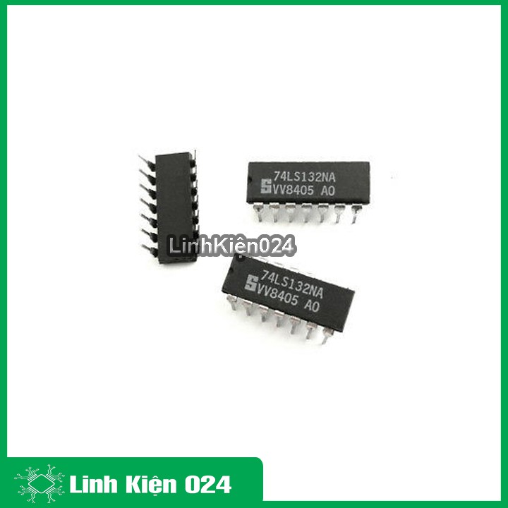 Sản phẩm 74LS132 Quad 2-input NAND Schmitt Trigger DIP14