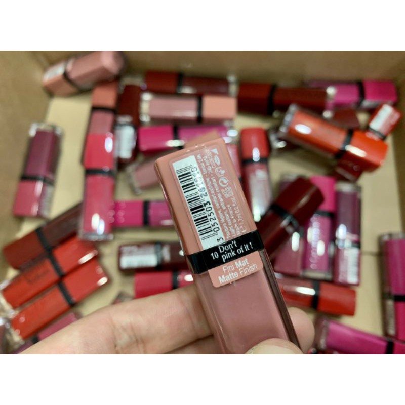 [Xả kho] Son Kem Lì Bourjois Rouge Edition Velvet chuẩn Auth 100%